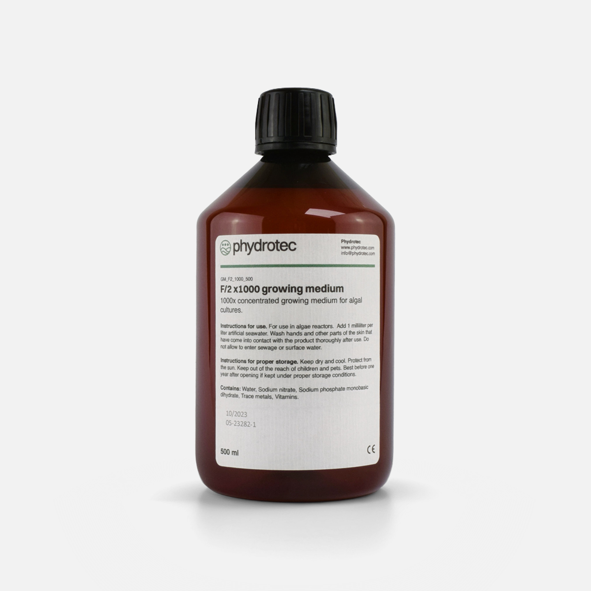 Guillard F/2 growing medium - 500ml