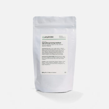 Spirulina growing medium
