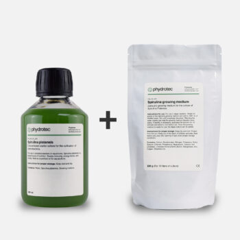 Spirulina live culture 200 ml + Growing medium 220 g